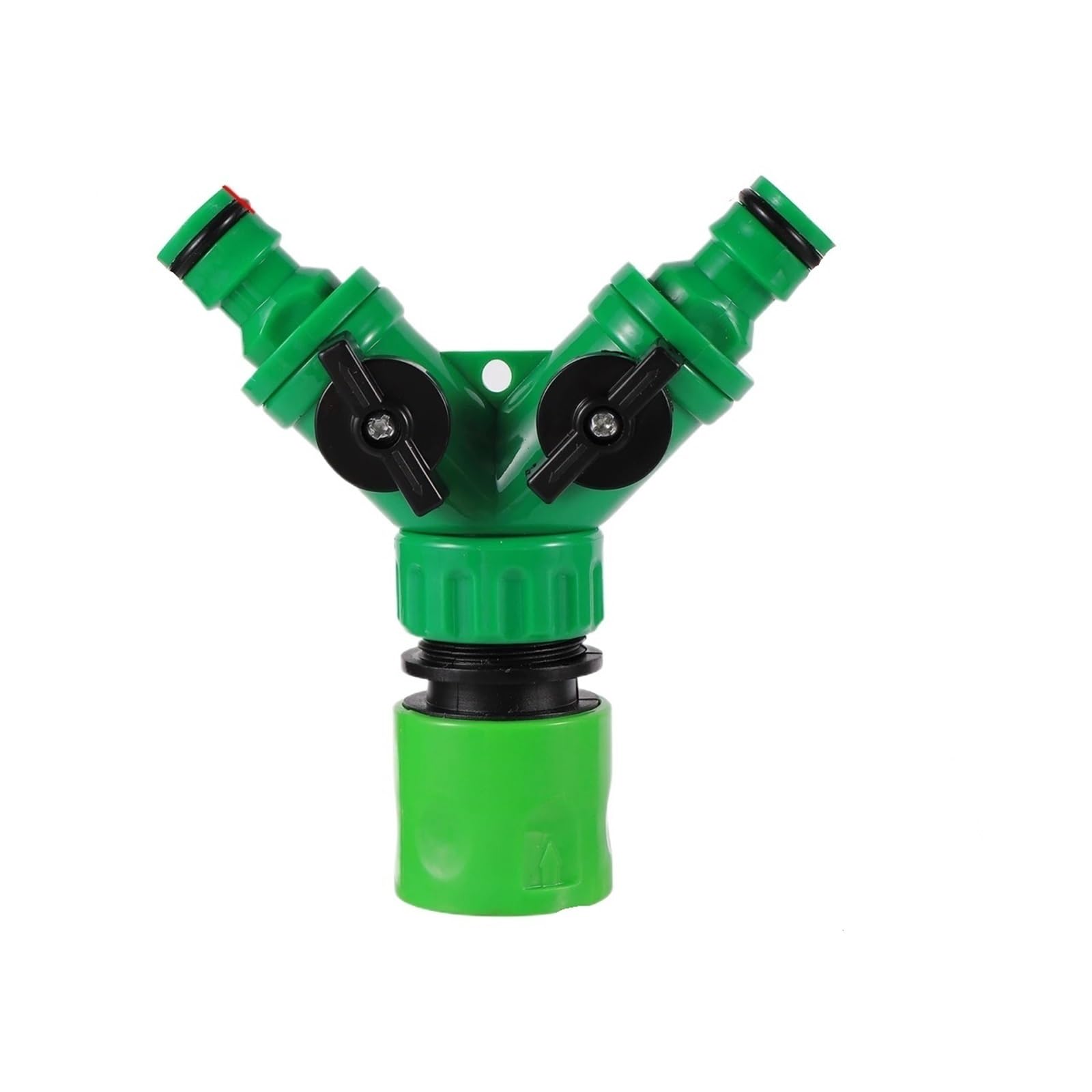 Evwgnpqrv Women's Green D Faucet Hose Splitter, 2 Pack Y Type Shunt Garden Irrigation Splitter Quick Connector Tap Adapter Green Outdoor(Green D)