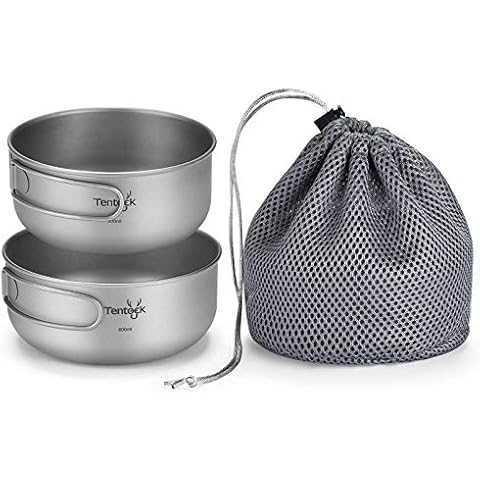 Tentock Titanium Bowls Set Cover