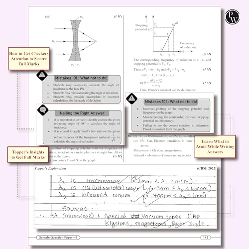 Image of (Old Edition) PW CBSE Class 12 Sample Papers Combo Set (Physics, Chemistry, Maths, English) -2026 Board Exam | 15 New-Pattern Papers per Subject + 111 most probable question | Solved & Unsolved