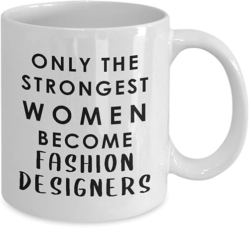 Miniatura 2 de Gifts for Female Fashion Designer Coffee Mug Tea Cup - Textile Artist Designing Clothing Stylist Industry Funny Cute Gag Appreciation Idea - Only