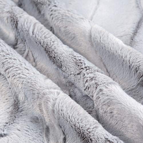 Luxurious Shannon Minky Luxe Cuddle Mirage Silver Fabric by the Yard - Soft, Versatile, and Perfect for Quilting 3 Luxurious Shannon Minky Luxe Cuddle Mirage Silver Fabric by the Yard - Soft, Versatile, and Perfect for Quilting - Image 2