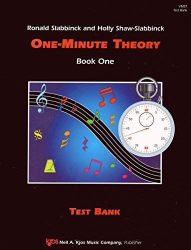  VM5T - One-Minute Theory Bk. 1 - Test Bank by Ronald Slabbinck (2005-01-01)