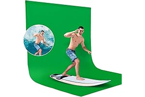 10x20ft Chroma Key Green Screen Backdrop for Immersive Photography and Video