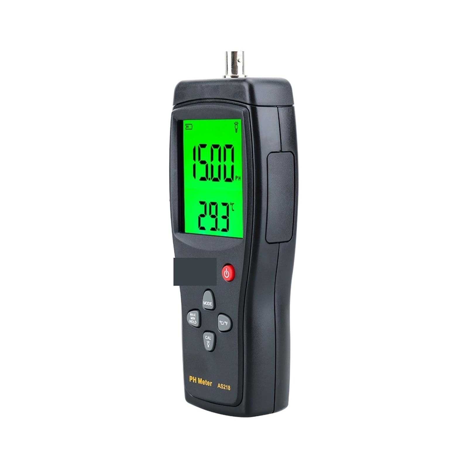 Feuchtigkeitsmesser, Digitales PH-Meter, Bereich 0,00 ~ 14, pH, Boden-PH-Tester, Aquarium-Poolwasser, Flüssigkeits-PH-Säuremessgerät, LCD-, AS218 für Garten, Bauernhof
