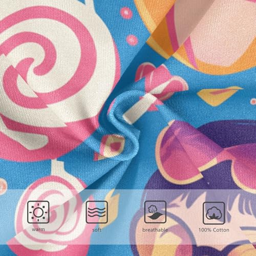 KLL Lollipop Girl Toddler Boy Soft Nighttime Underwear Cute Children Panties3