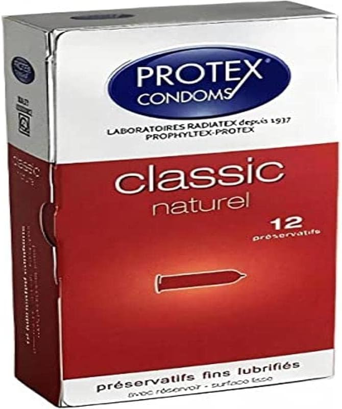 Classic 12 Condoms, Natural