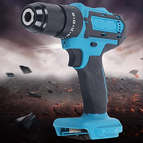 10mm Akku Schlagbohrschrauber Mit Schlagbohrmaschine, Akkuschrauber Bohrmaschine Akku Schrauber, Mit Led Arbeitslicht, 25+1 Stufeneinstellungen – Bild 3