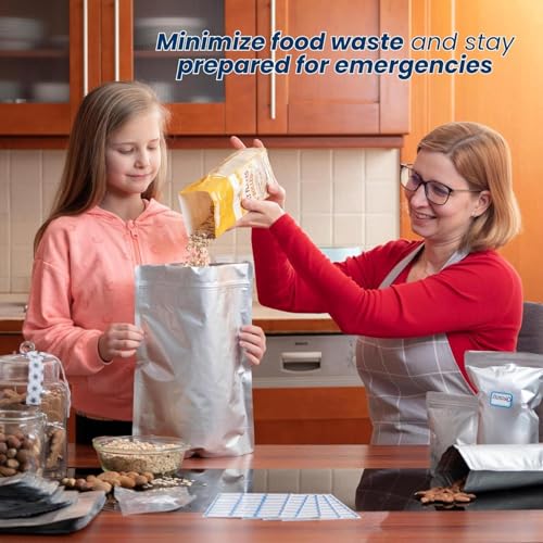 Bolsas de almacenamiento reutilizables de papel de aluminio para evitar comida estropeada 7