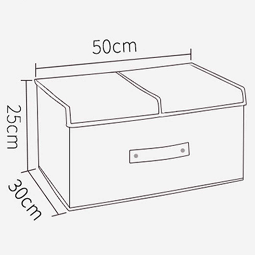 Boîte de rangement pour sous-vêtements avec treillis divisé, organisateur pour sous-vêtements, soutiens-gorge et chaussettes, parfait pour placard ou tiroir, design peu encombrant, tissu durable