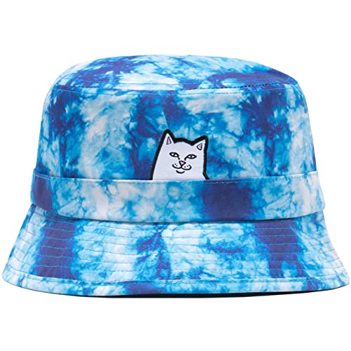 Rip N Dip Sombrero para hombre Lord Nermal Tie Dye Bucket Hat, Blue Acid Wash, Talla única