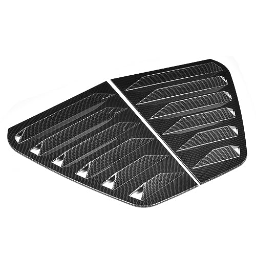 Persienne de fenêtre pour Mk7 protection solaire et personnalisation style carbone
