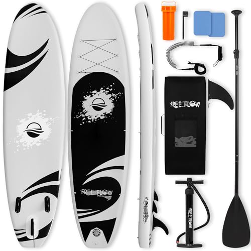 SereneLife Inflatable Paddle Board with Accessories