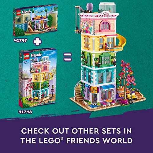 LEGO Friends Heartlake City Community Center 41748 - Building Set for Ages 9+ with Mini-Dolls, Pet Dog, and Accessories
