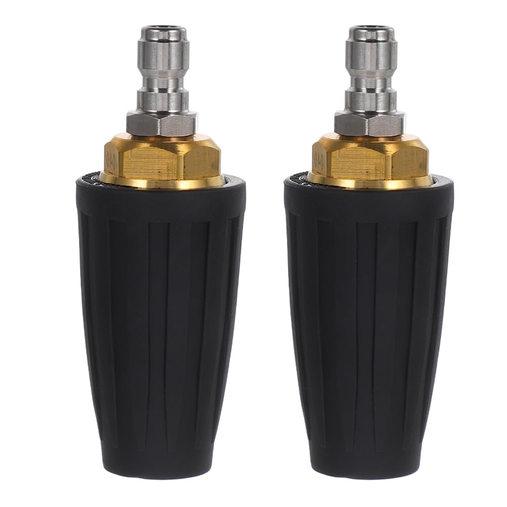 Embout buse rotative nettoyeur haute pression jardin voiture canalisation 2pcs