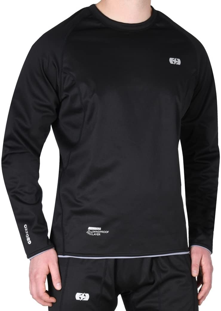 Oxford Men's Black - Layers Chillout Windproof Shirt, 3XL (La766)