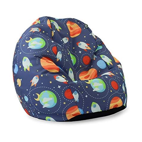rucomfy Outer Space Kids Bean Bag Chair Cover