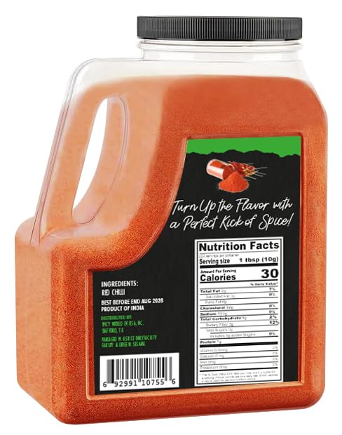 Polvo de Chile Rojo 5 LB - Picante Medio - 100% Natural miniatura 2