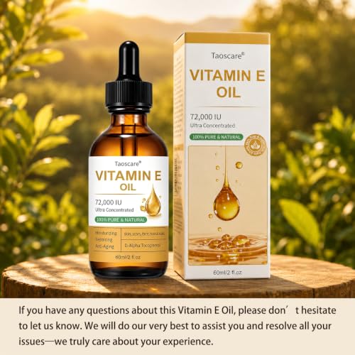 Taoscare Pure D-Alpha Tocopherol Oil