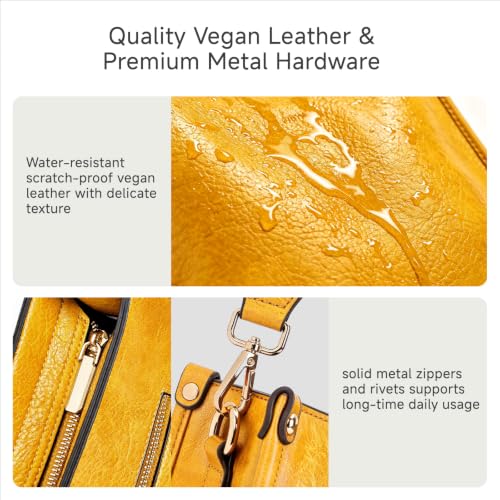 Image of Crossbody Bag Women Vegan Leather Hobo Handbag Trendy Crossbody Shoulder Bag Purses For Women with 2 Adjustable Strap
