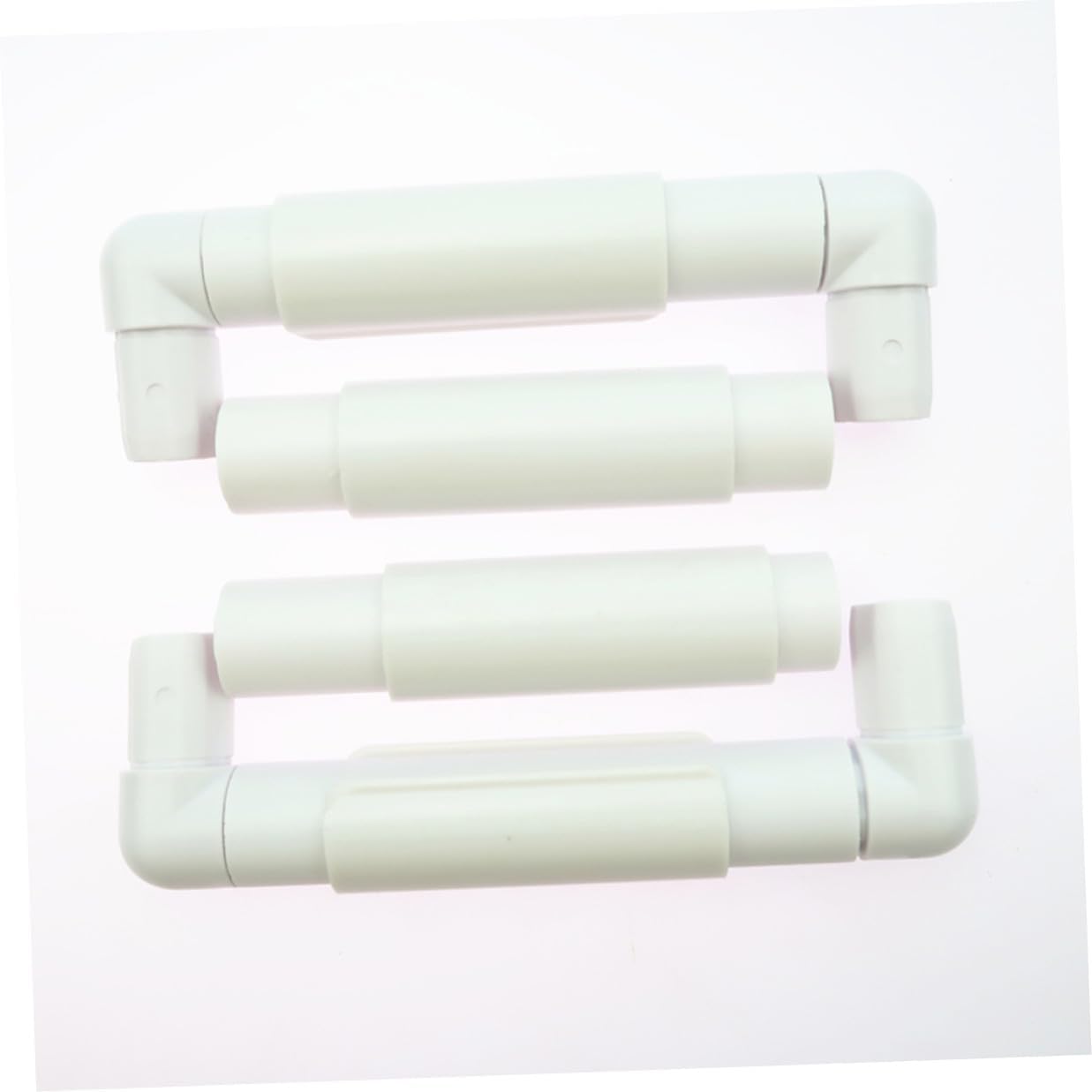 White Clip Embroidery Frame for Cross Stitch 2 Sets Plastic