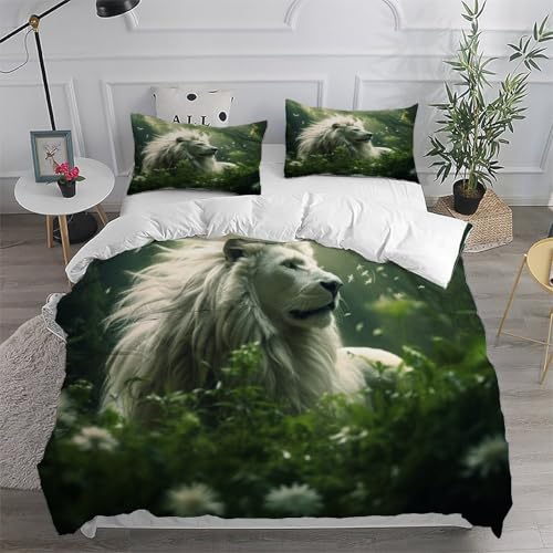 Parure décor de animals et housse de couette de qualité pour lit adulte - 6