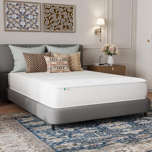 Novilla 3FT Single Mattress Hybrid Pocket Sprung Mattress for Ergonomic Support & Back Pain Relief 20cm Deep Medium Firm Breathable & Oeko-Tex Certified Fabric Ideal for Guest & Kids Rooms