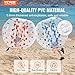 VEVOR Inflatable Bumper Ball 2-Pack 5FT/1.5M Body Sumo Zorb Balls for Teen & Adult, 0.8mm Thick PVC Human Hamster Bubble Balls for Outdoor Team Gaming Play, Bumper Bopper Toys for Garden, Yard, Park