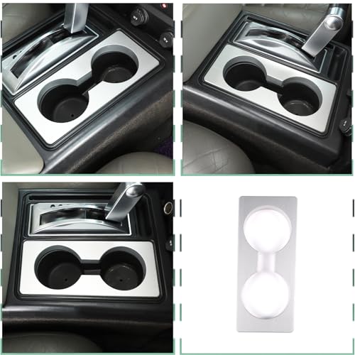 Adaptador Expansor Portavasos para Hummer H2 2003-2007 Plata miniatura 6