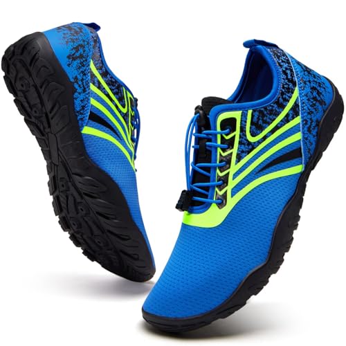 Image of WateLves Water Shoes Mens Womens Barefoot Beach Swim Shoes Quick-Dry Aqua Socks Pool Shoes for Surf Yoga Water Aerobics