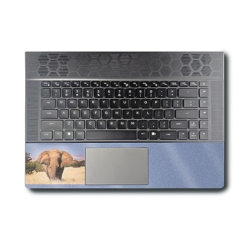 Image of MightySkins Glossy Glitter Skin Compatible with Alienware X16 R1 (2023) Full Wrap Kit - Elephant | Protective, Durable High-Gloss Glitter Finish | Easy to Apply & Change Styles | Made in The USA