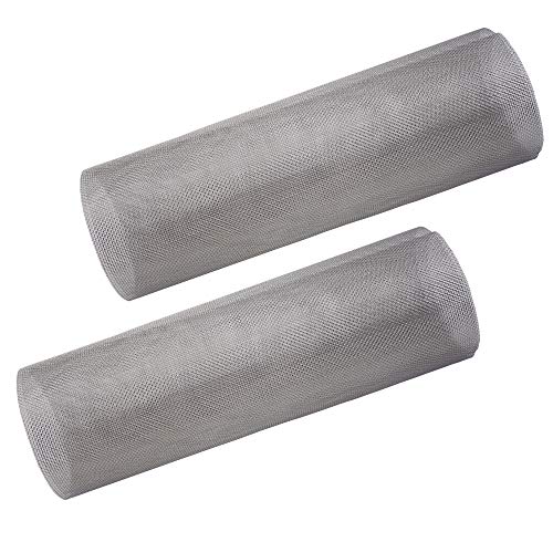 SOTEE 304 Stainless Steel Woven Wire Mesh Screen (2, 30Mesh - 11" x 47.2")