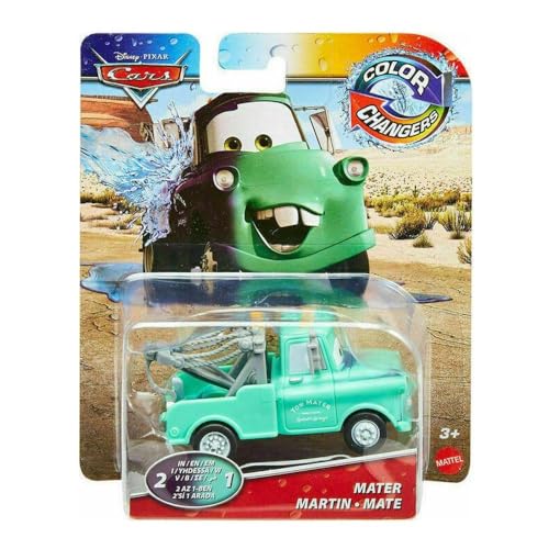 Disney Cars Jeune Mater change de couleur à l'eau chaude et froide