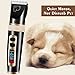 kiizon Dog Grooming Clippers 3-Speed Professional Rechargeable Cordless Pet Clippers&Hair Trimmer Tool Kit/Set for Thick Coats Cats with LED Screen Indication Intelligent Protection