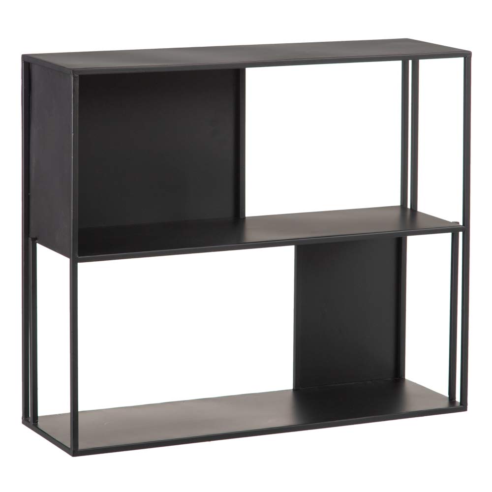 Étagère métal noir LOLAhome pour optimiser les petits espaces