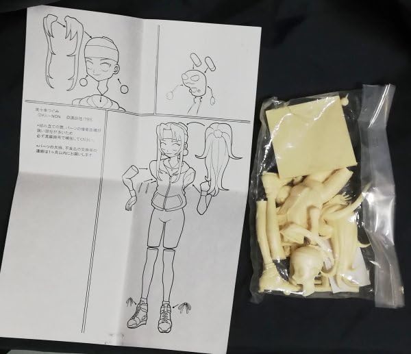アキハバラ電脳組　2011年の夏休み　ガレージキット　5体セット アキハバラ電脳組 2011年の夏休み ガレージキット 5体セット
