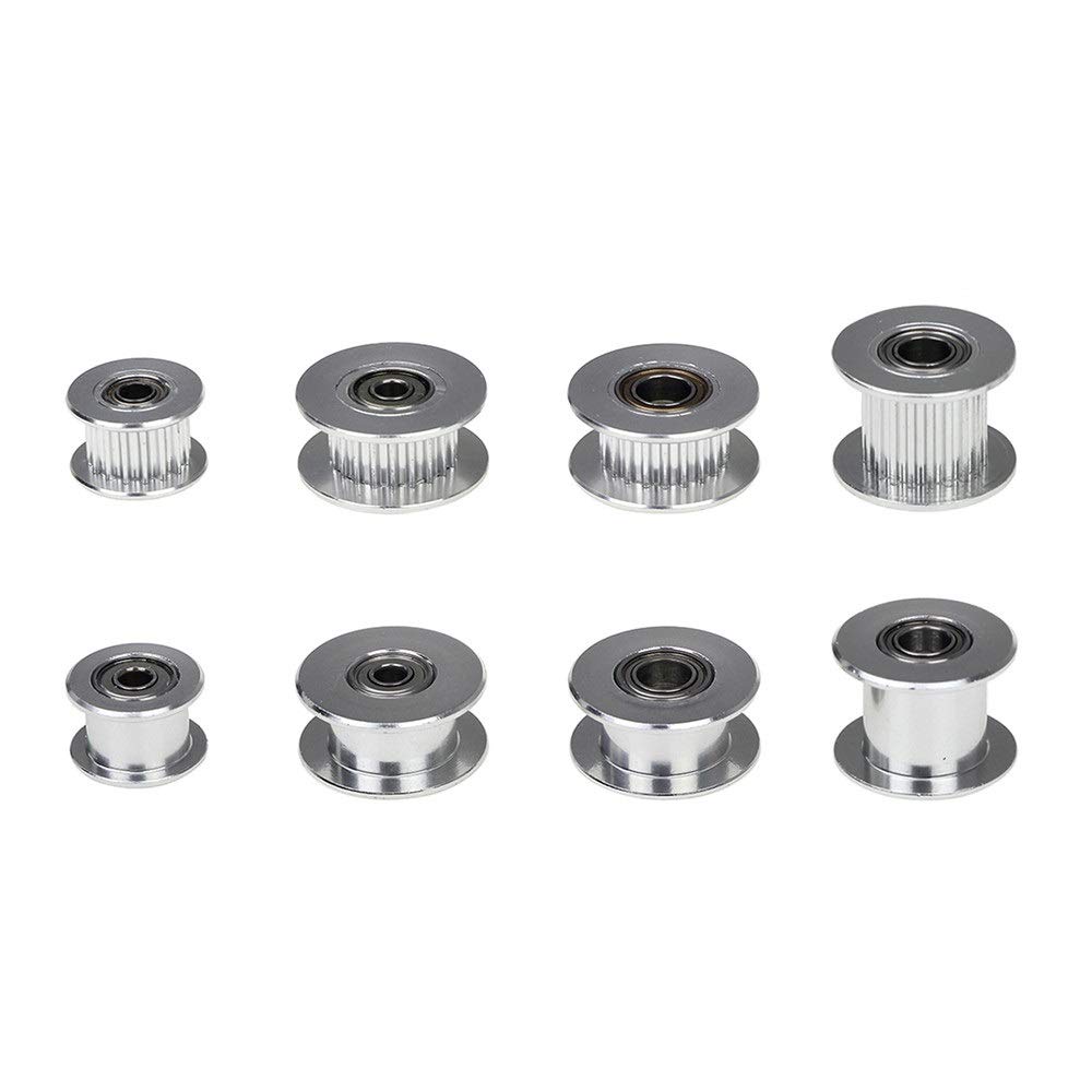 AS RETAILS 1Pc GT2 Idler Pulley (Gear: 20 Without Teeth, Bore: 3mm, Belt Width: 6mm)
