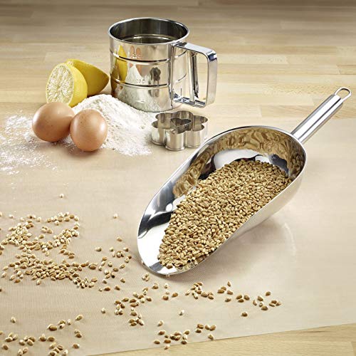 Pala para hornear y llenar alimentos secos de acero inoxidable 400ml 5