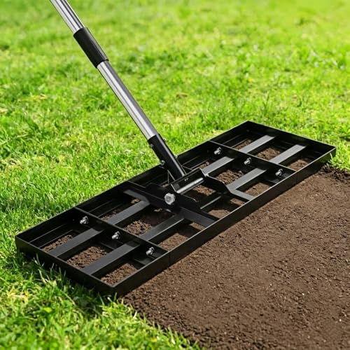 Rastrillo Modular Nivelador para Césped Acero Inoxidable miniatura 1