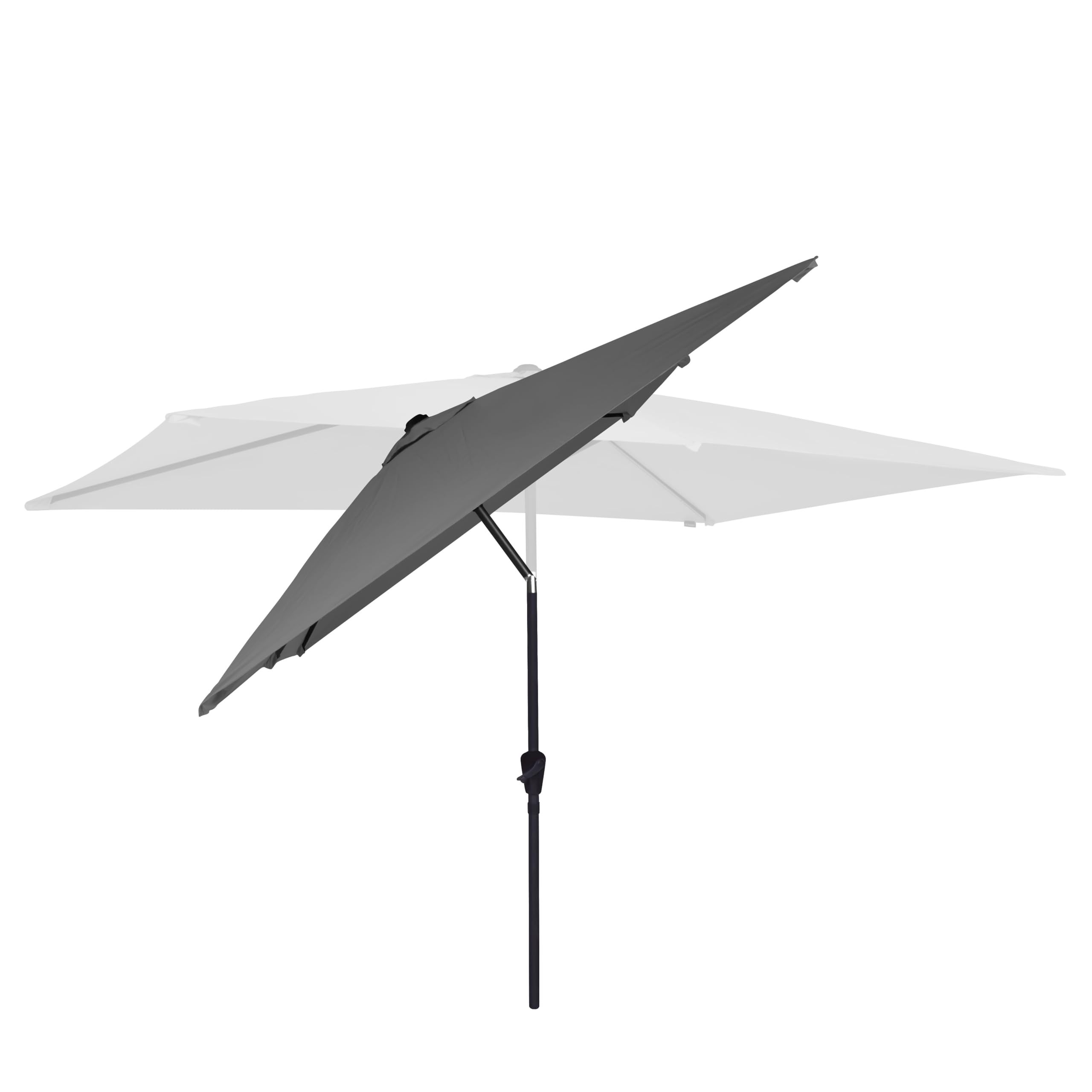 VONROC Parasol de Jardin Extérieur Rapallo 200x300cm - Parasol Rectangulaire Inclinable en Toile Protection Solaire UPF 50+ - Manivelle Anti Retour, Housse de Protection Incluse