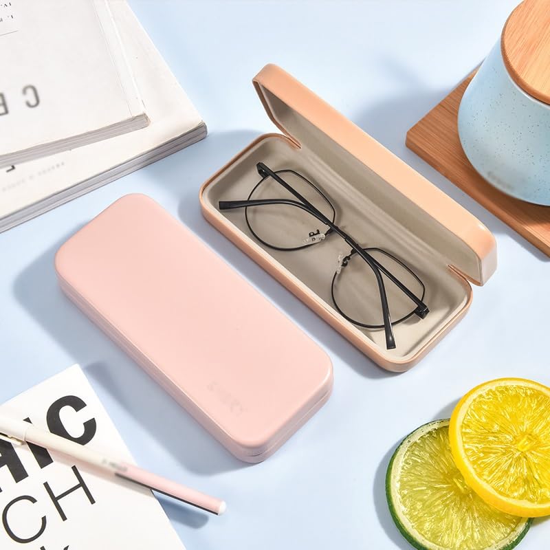Brillenetui Tragbare und leichte Brillenaufbewahrungsbox Retro Art Sonnenbrillen Sonnenbrillenetui, Geeignet for Frauen, Männer, Kinder Klassisches Reisebrillenetui Brillenetui für Damen