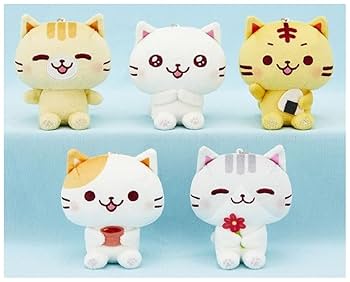 Amazon.co.jp: にゃーにゃー団 ボールチェーン付きぬいぐるみ 全