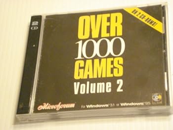 CD-ROM Over 1000 Games Volume 2 Book