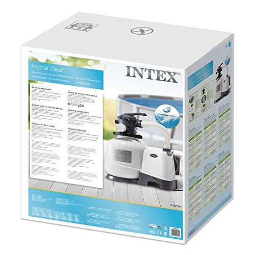 Intex 2800 Gph Sand Filter Pump(220240 Volt) Garden Outdoor Store