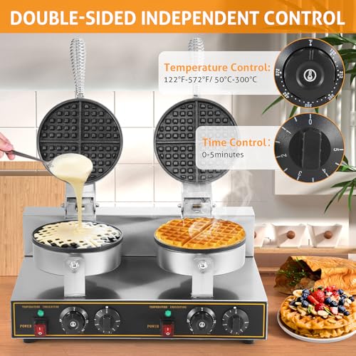 Cadco OV-HDS 2-Oven Heavy-Duty Stand with Wheels for Half or Quarter Size Ovens, Stainless