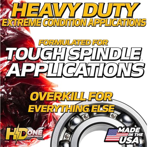 HD Switch 2 Pk High Temperature Bearing Grease Designed for Tractor Lawn Mower Spindles Wheels &more for Toro Exmark Husqvarna Cub Cadet Scag Bad Boy Hustler Snapper Ferris Kubota Craftsman John Deere