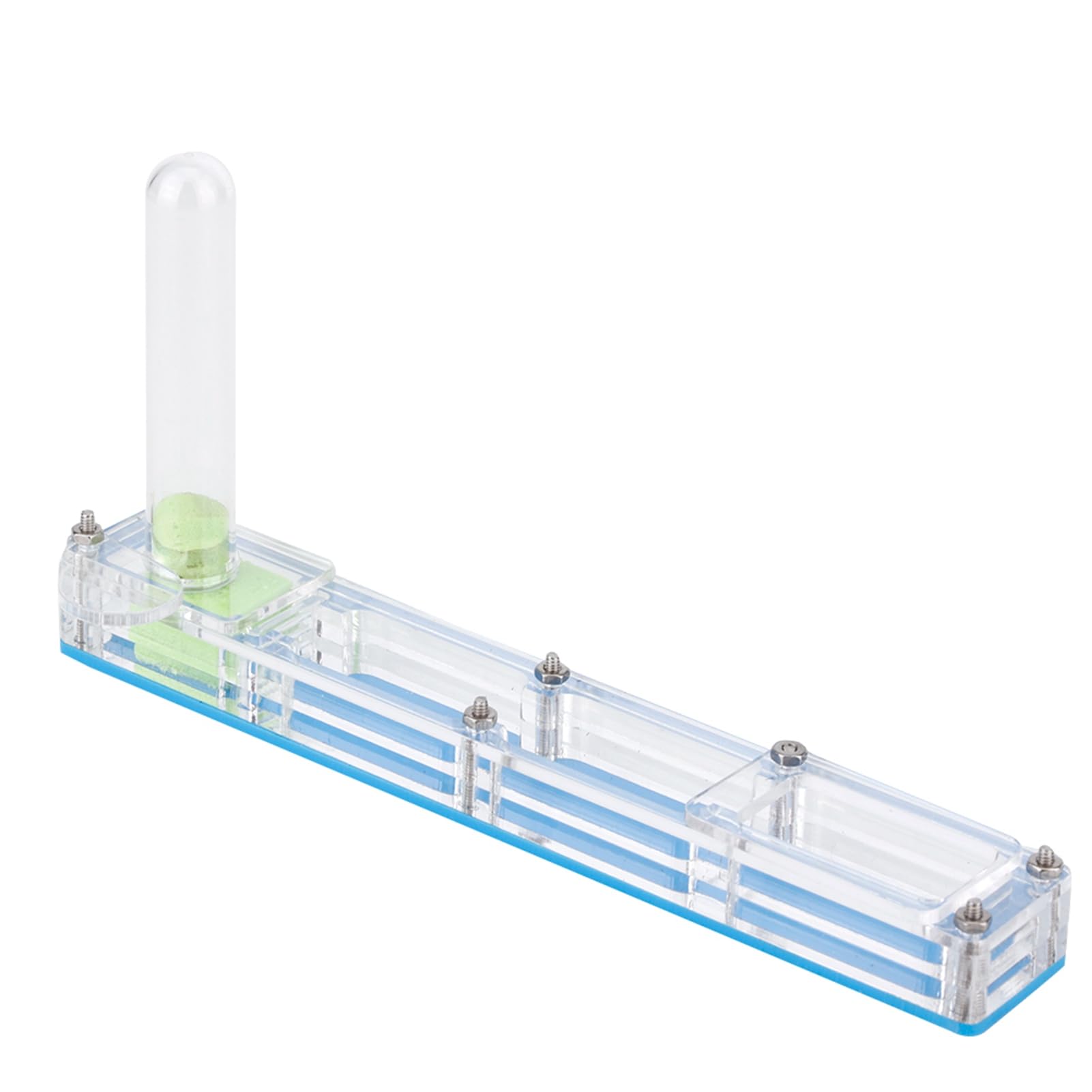 Alomejor Acrylic Breeding House Compact Formicarium Display Box with Water Tower Moisturizing for Enthusiasts 5.5x0.9x3in (#3)