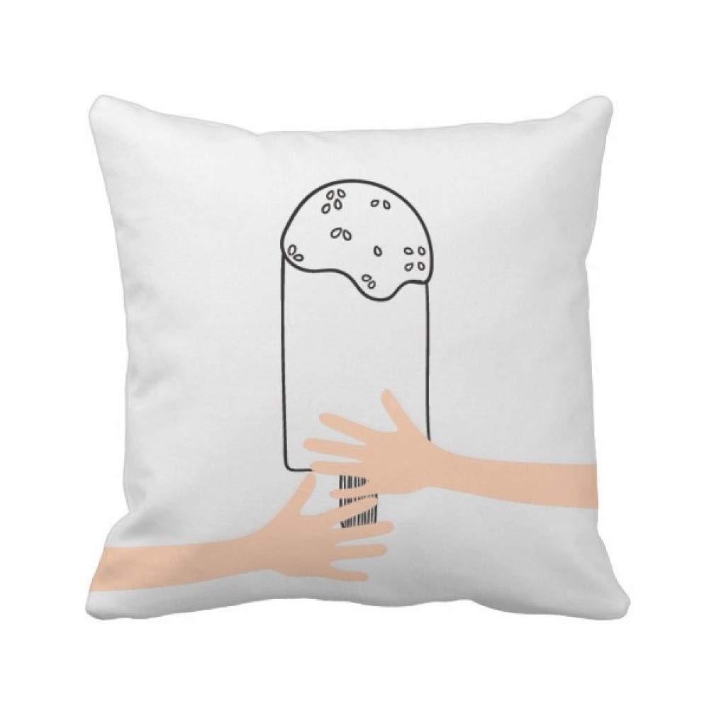 Coussin de cou sésame noir aux finitions haut de gamme durables