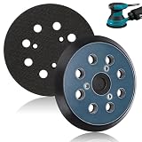 2 dischi abrasivi da 125 mm per levigatrice eccentrica Makita, 8 fori in