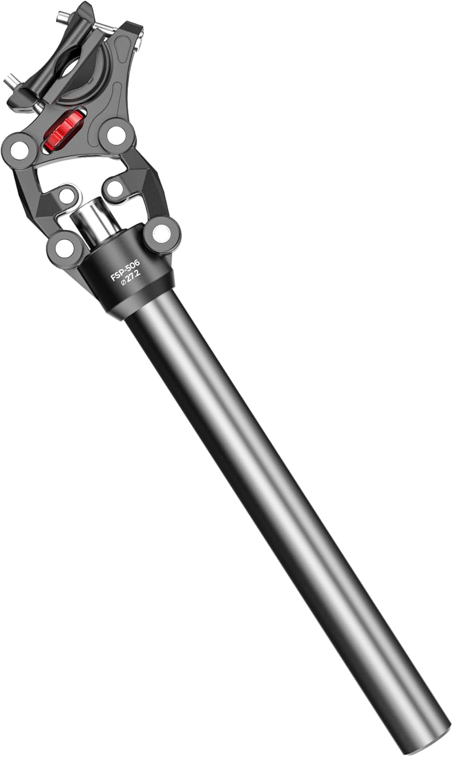 27.2mm Bike Suspension Seatpost , Shock-Absorber 350mm MTB Bike for Road, Gravel, Hybrid, Bicycles,and E-Bikes