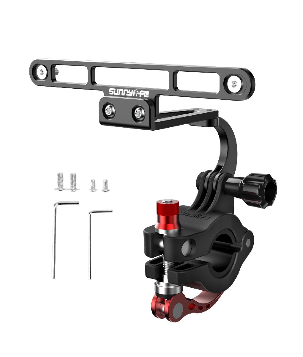 Taoke Soporte de mano para bicicleta para DJI RC PRO y cámaras de acción, control remoto con pantalla